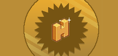 Raro: Habbo H Dourado